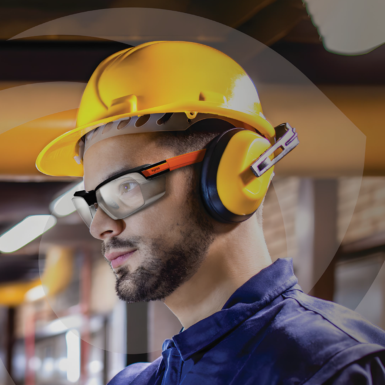 Eyres optical safety glasses